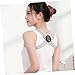 FOMIYES Smart Upper Back Brace with Electronic Posture Reminder Hump Correction Support Tool for Adults and Boy Girl Ergonomic Design for Improved Posture and Back Pain Relief Gray