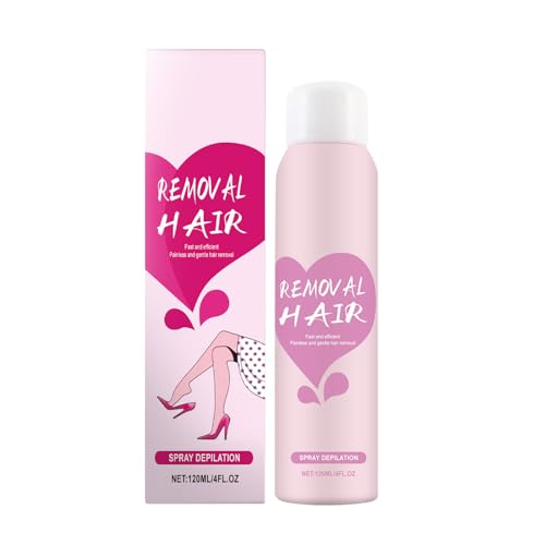 Patifirst Schiuma Depilante - 120ml Prodotti Depilatori Idratanti e Delicati | Mousse Spray Rimozione,Per Corpo Ascelle Braccia Pelle Sensibile