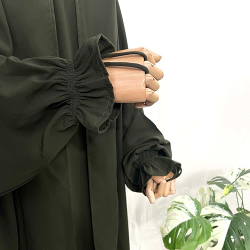 Image of NAZNEEN Saudi Jilbab Full Length and Noise Pc MATT NIDA Fabric with extra panel to cover face