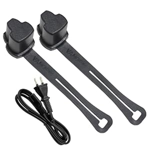 YNPQTDS Zinkenschutz Steckerabdeckungen 2er-Set