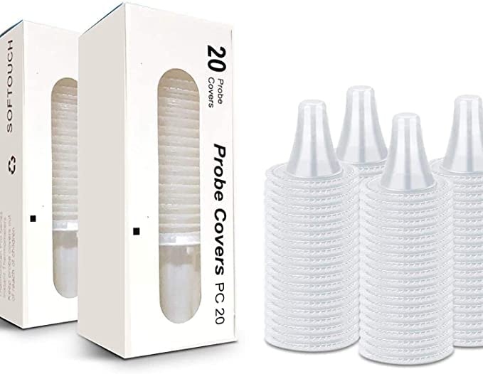 Coperture per sonde per termometri, tappi per termometri, coperture per modelli Braun (confezione da 20 pezzi) (10)