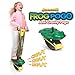 Geospace Jumparoo Frog Pogo Stick with Frog Sounds; for Young Kids 25 to 65 Lbs, Pogo Stick for Active Outdoor Fun Toy for Boys and Girls for Exercise, Balance, and Coordination