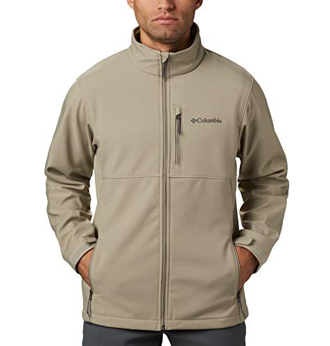 Image of Columbia Men Polyester Short Length Omni-Shield Ascender Softshell Hiking and Trekking Jacket