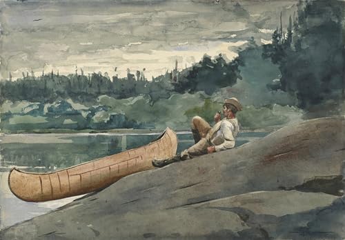 Impression sur toile Winslow Homer 60x90cm style marin épuré