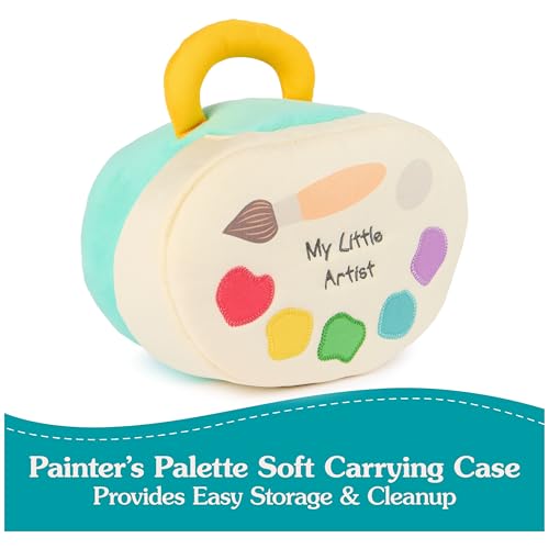 Image of GUND Baby My Little Artist 5-Piece Sensory Plush Toy Playset for Babies | Inspires Imaginative Play and Early Sensory Discovery, Interactive Play Boosts Motor Skills and Auditory /Tactile Development