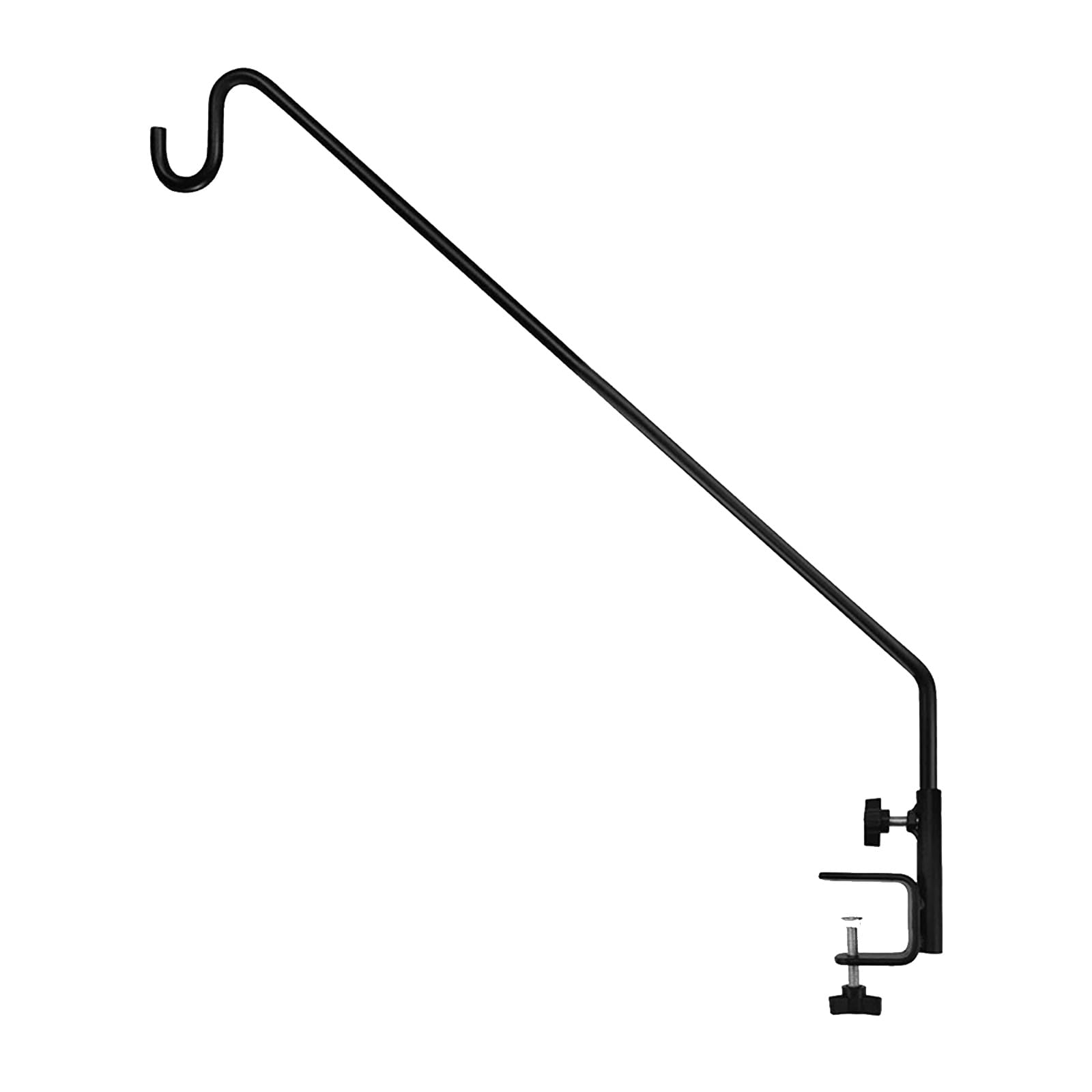 Crochet de suspension multifonction en acier pour panier de fleurs et carillon sur balcon