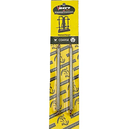 Warthog V-Sharp Classic I Stones - Replacement Hones for Professional Knife Sharpener System - Set of Replacement Hones for Classic I Sharpener