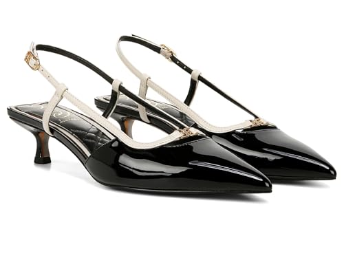 Escarpins Toni Sam Edelman bicolores noir et ivoire taille 36 pour femme