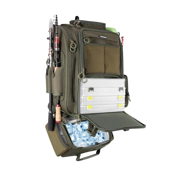 BLISSWILL-Large-Fishing-Backpack-with-Cooler-for-3-Tackle-boxes-Fishing-Bag-with-Rod-Holders-Fishing-Gear-and-Equipment-for-fishing-camping-hiking BLISSWILL Large Fishing Backpack with Cooler for 3 Tackle boxes Fishing Bag with Rod Holders Fishing Gear and Equipment for fishing camping hiking