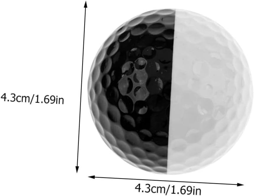 6pcs Professional Two-Color Golf Practice for Swing Training and Putting Improvement and Design for Indoor and Outdoor Use