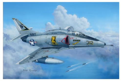 Hobby Boss 381765 1/48 A-4F Skyhawk maquette d'avion militaire américain en plastique