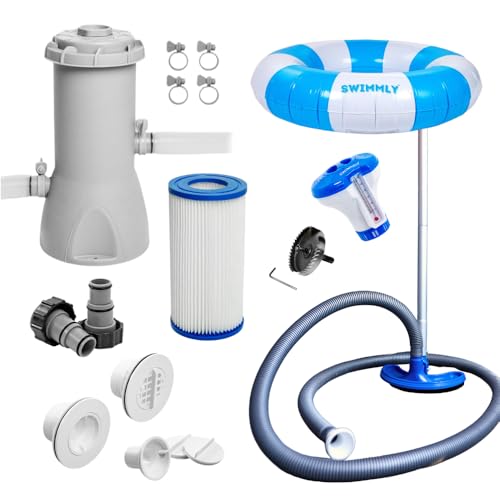 Stock Tank Pool DIY Starter Kit Plus (w/ 1 000 GPH Filter Pump)