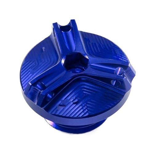 オイルドレンプラグ に適合する XMAX 250 300 XMAX300 XMAX250 2017 2018 2019 2020 2021 2022 用 バイク用 エンジンオイルキャップ ボルト 燃料フィラーキャップ アクセサリー(Blue)