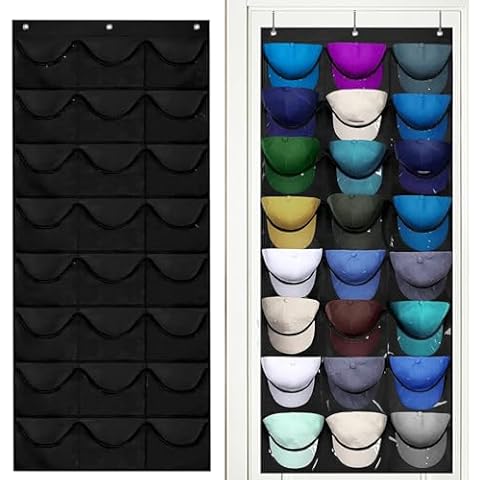Porte Chapeau qimeyu avec 24 Poches Cover