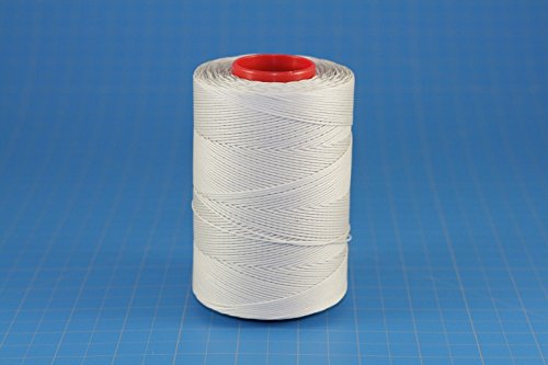 Hilo para coser a mano Ritza 25 Tiger plateado, cera, grosor 1,0 mm, longitud 125 m