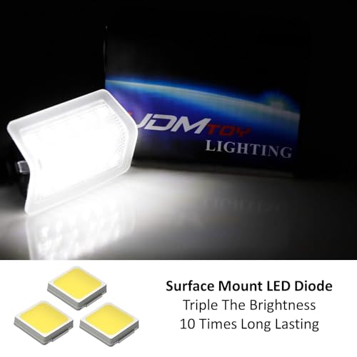 Luces LED Blancas para Puertas Laterales Compatible Mercedes miniatura 3