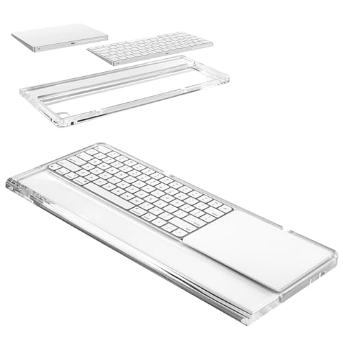 MAGIC KEYBOARD & TRACKPAD 3 + アクリルスタンド 他 Acrylic Stand Holder for Apple Magic Keyboard and Trackpad Gen 3/2