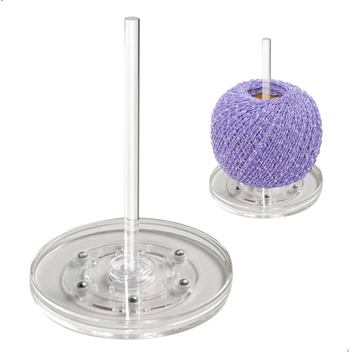 xyuayamz Garnhalter Wolle, Wollhalter Drehbar mit Kugellager,...