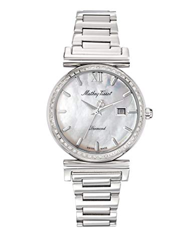 Mathey-Tissot-Analog-Mother-of-Pearl-Dial-Womens-Watch-D410SAI