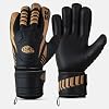 Guantes de Portero para Adultos y Jóvenes de Alto Rendimiento con Protección de Dedos Pro-Teck 4+3 MM Látex Premium de Agarre Fuerte para Atajadas Difíciles (Negro y Dorado) 4