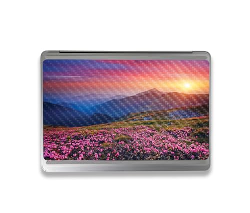 Image of MightySkins Carbon Fiber Skin Compatible with Microsoft Surface Laptop Studio 2 (2023) Full Wrap Kit - Field of Color | Protective Durable Textured Carbon Fiber Finish | Made in The USA