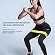 Fitnessbänder (5-stückiges Set) - Resistance Bands - Gymnastikband - Gummiband Sport - Widerstandsbänder - Beinhaltet Trainingsanleitung auf Englisch und Tragetüte - Ideal für Muskelaufbau und Yoga