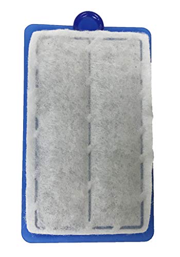 Image of Penn-Plax Cascade 100 Hang-On Filter Replacement Media, 3 Pack - Dual-Sided Aquarium Filter Cartridge with Activated Carbon & Poly-Fiber Floss -Easy to Install -Improves Water Clarity, 5.5x3.25x0.75In