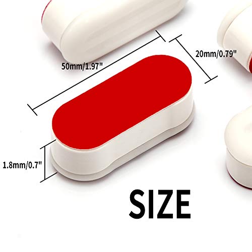 LUTER 12 Pezzi Toilette Paracolpi del Sedile Kit