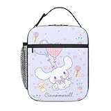 TPSSOB Cute Cartoon Lunch Box Insulated Kawaii Lunch Bag Reusable Portable Tote Bag for Men Women Travel Picnic Office, Pattern 5