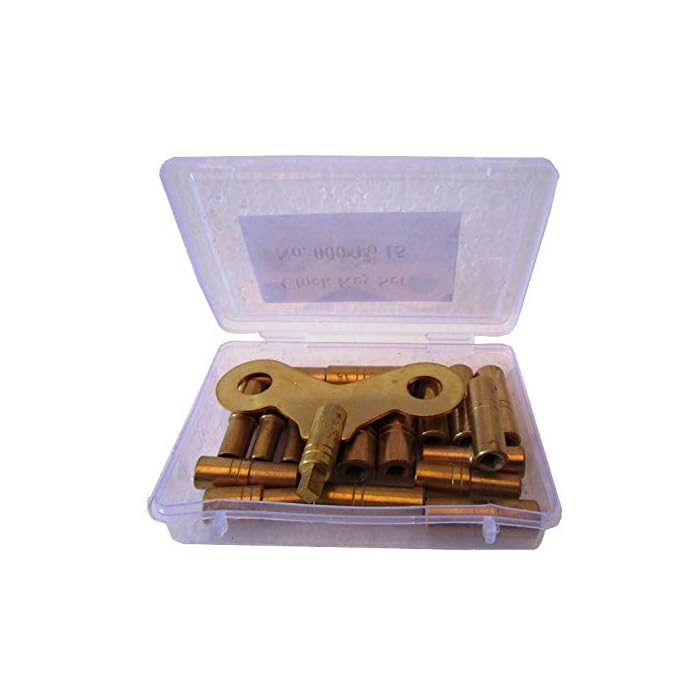 Buy Brass Blessing 18 Piece Clock Winding Key Set Original Brass, Odd