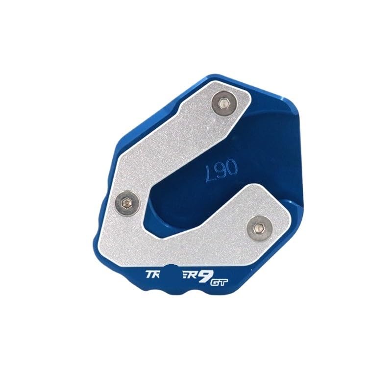 Tracer 9 9GT extension béquille latérale CNC moto plaque support