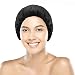 Deep Conditioning Thermal Heat Cap - Disposable Shower Caps, Curly Girl Method, Steaming Haircare Therapy, Oil Treatments, Hair Mask Therapy, Soft, Plush Cotton, Stretchy Nylon, Safe Microwave Cap