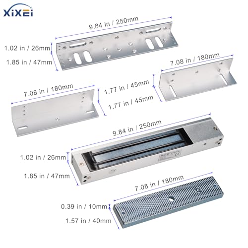 Xixei MAGNETIC LOCK Electromagnetic Door Lock Holding Force thumb #5