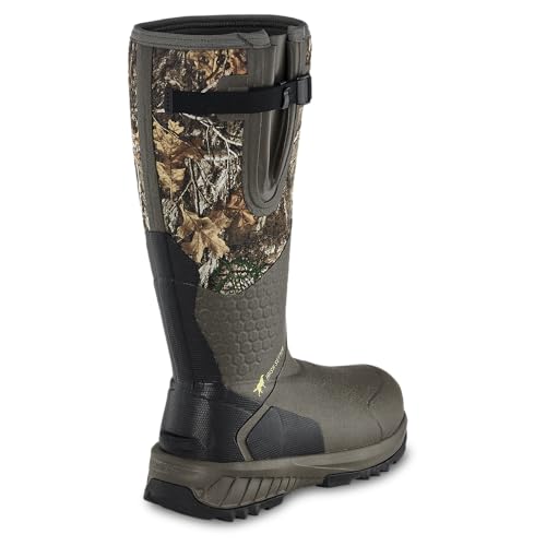 rish Setter, MudTrek, Unisex, 17", Waterproof, Insulated 800g, Adjustable Full Fit, Hunting Boot, Realtree Edge2