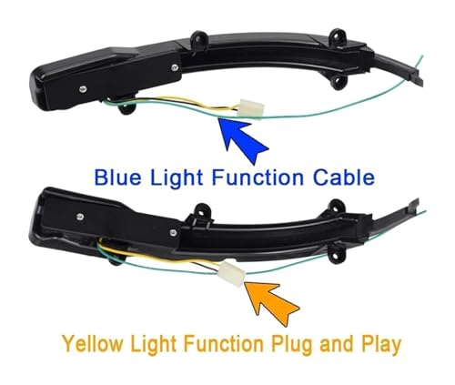 Intermitentes dinámicos de espejo para Audi Q5 8R y Q7 4L luces de señal de giro LED 5