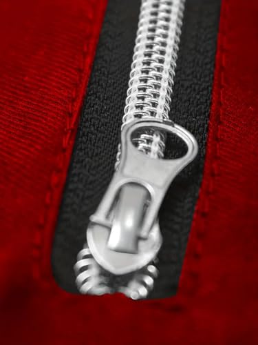 ZOCANIA Men's Casual Paisley Cargo Pants Jogger Sweatpants Zip Pockets Workout Bandana Streetwear Trousers Fall Winter 6