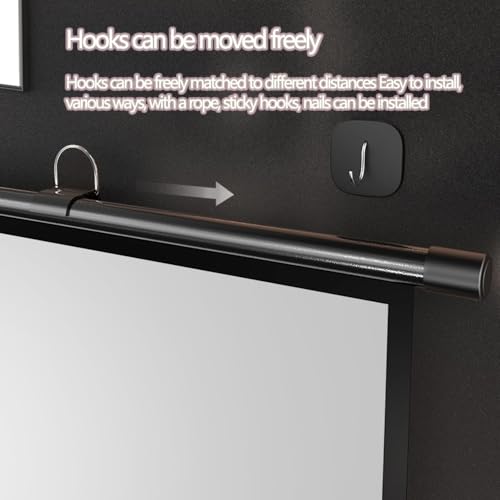 Pantalla manual de proyector 60'' 16:9 para cine en casa miniatura 5