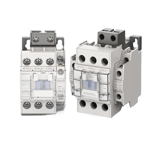 Contacteur AC 18A 220V triphasé 3P pour montage sur rail DIN en coffret électrique