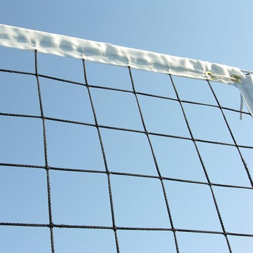 Generic Douglas Power VolleyBall Net (39” x 32') with Cable Top and Bottom, Black Netting