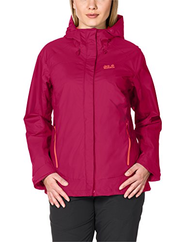 Preisvergleich Produktbild Jack Wolfskin Damen Wetterschutzjacke Rocket Jkt W, Azalea Red, M