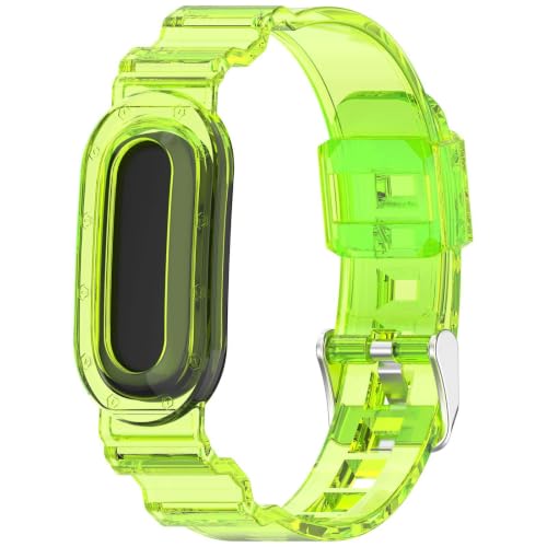 Google Fitbit Air 2026�Ή��ėp�P�[�X(�F:�C�G���[)�X�|�[�c�o���h ���߉\�ȃ\�t�g�V���R�������p�X�g���b�v