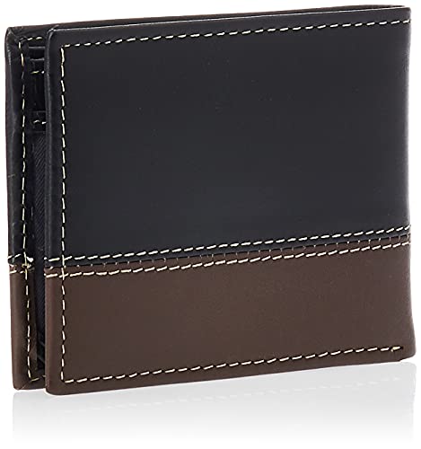 Timberland Men's Leather Passcase Trifold Wallet Hybrid2