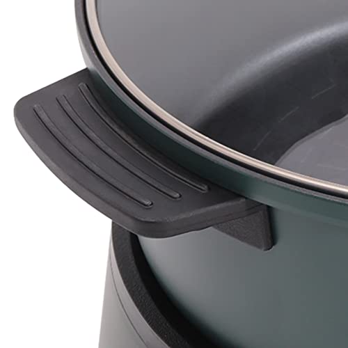 JZCANCFYQ 3-in-1 Electric Hot Pot (Fondue/Stir-Fry/Soup), 4L, 1350W, UK Plug, Compact for Apartments & Dorms - Image 9