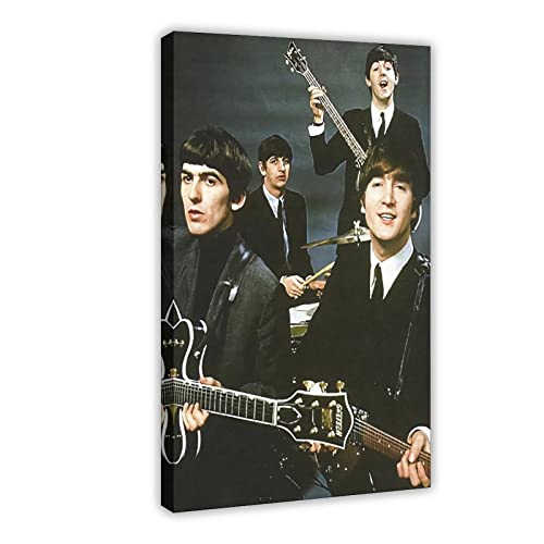 Poster sur toile « Ticket to Ride The Beatles » – Décoration murale pour salon, chambre à coucher – Cadre : 40 x 60 cm - Les Beatles, Paul McCartney, John Lennon, RIngo Starr, George Harrison Poster sur toile « Ticket to Ride The Beatles » - Décoration murale pour salon, chambre à coucher - Cadre : 40 x 60 cm