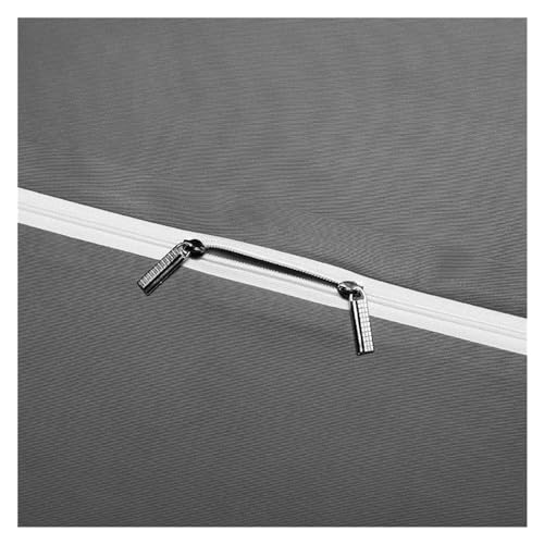 Parure de lit bleu gris massif finitions soft de qualité supérieure pour lit queen