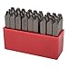 Grainger Approved Letter Set 1/8 in H Steel
