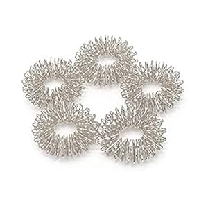 Acupro Health Care System_Acs Sujok Ring Best Finger Massager Silver Quantity (10)