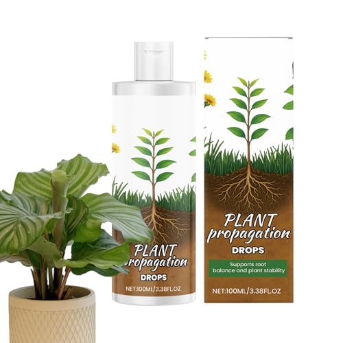 Zohuwerui Estimulador de Raíces para Plantas | Estimulante De Raíces Para Plantas De Interior | Gotas Estimulantes para Esquejes y Trasplantes de de Interior y Maceta | En Maceta