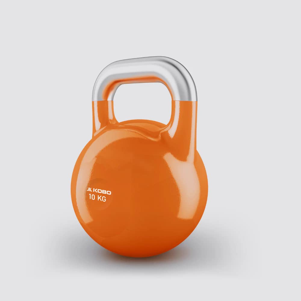 Kobo Competition Kettlebell 10 Kg – Professional Grade Kettlebell for Fitness, Weightlifting, Core Training – Durable and Strong Design – Color-Coded Collection (IMPORTED) (B09SZGBYY9) Amazon Price History, Amazon Price Tracker
