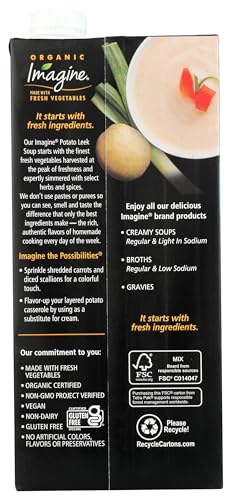 Image of Imagine Organic Creamy Soup, Potato Leek, 32 oz.